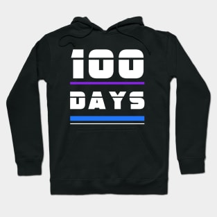 100 Days of School Baek-il Birthday Man Yue Celebration Time in Office Hoodie